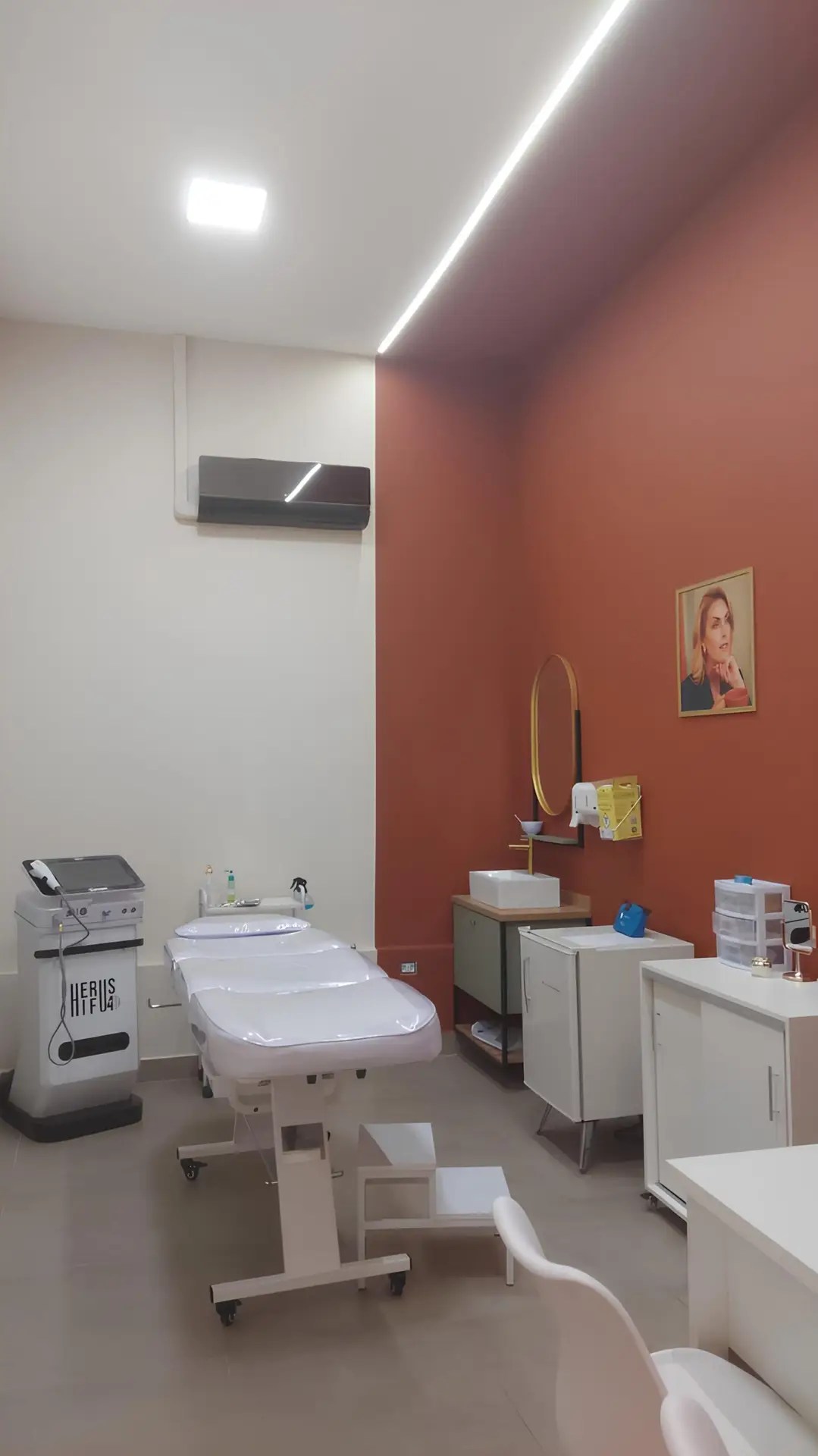 Outra visão da sala de atendimento